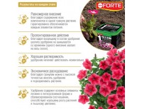 Удобрение Bona Forte гранулированное пролонгированное Для петуний и бегоний с биодоступным кремнием, 1л