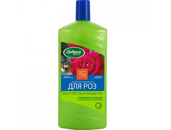 Удобрение Добрая сила для Роз жидкое органоминеральное, 1л