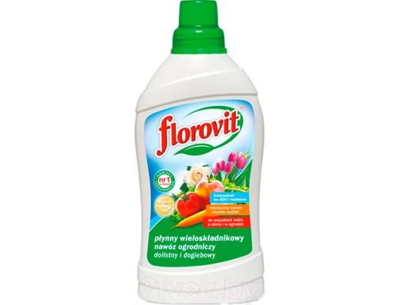Удобрение Florovit универсальное многокомпонентное жидкое, 1л