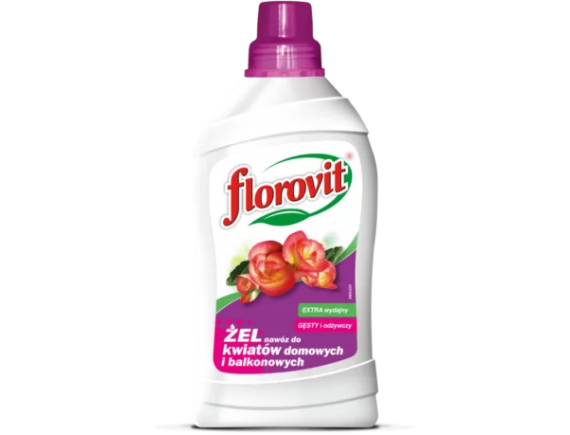 Удобрение Florovit для всех видов комнатных и балконных цветов, гель, 800г