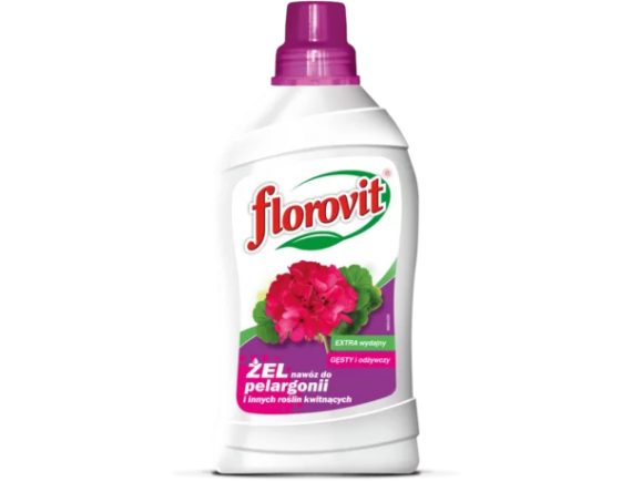 Удобрение Florovit для пеларгоний (герани), гель, 800г