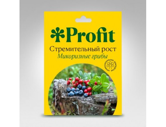 Субстрат для почв СТРЕМИТЕЛЬНЫЙ РОСТ Микоризные грибы на основе природного минерала цеолита, обогащенный, саше 30г, уценка