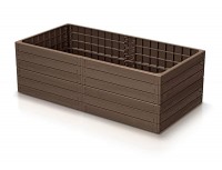 Модульная грядка Base Woody 1492х756х250 мм, цвет старинный кирпич