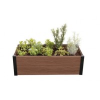 Модульная грядка Maple_Trough, 1060х500х320 мм, цвет коричневый